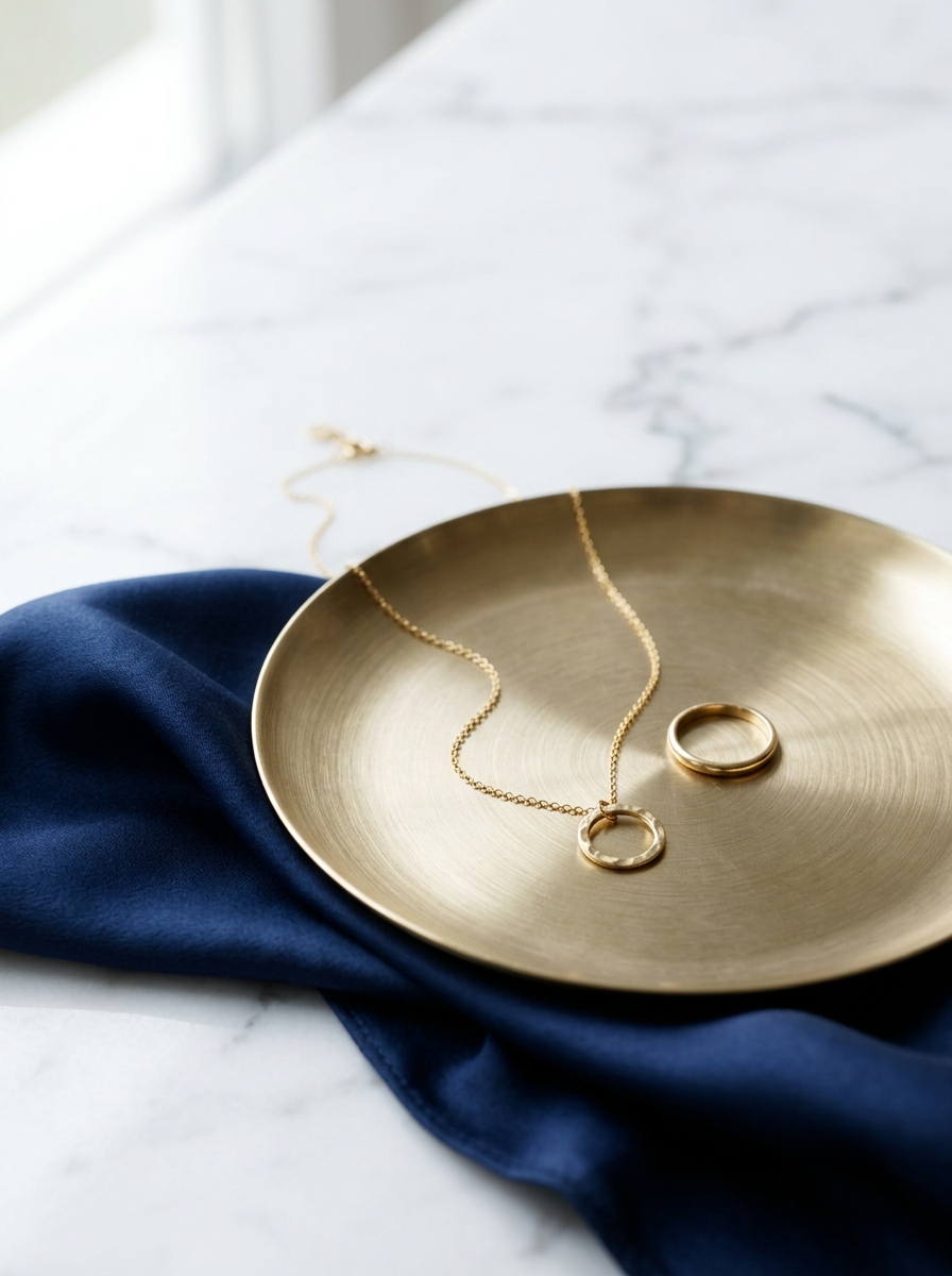 Jewelry creative generated with Marka