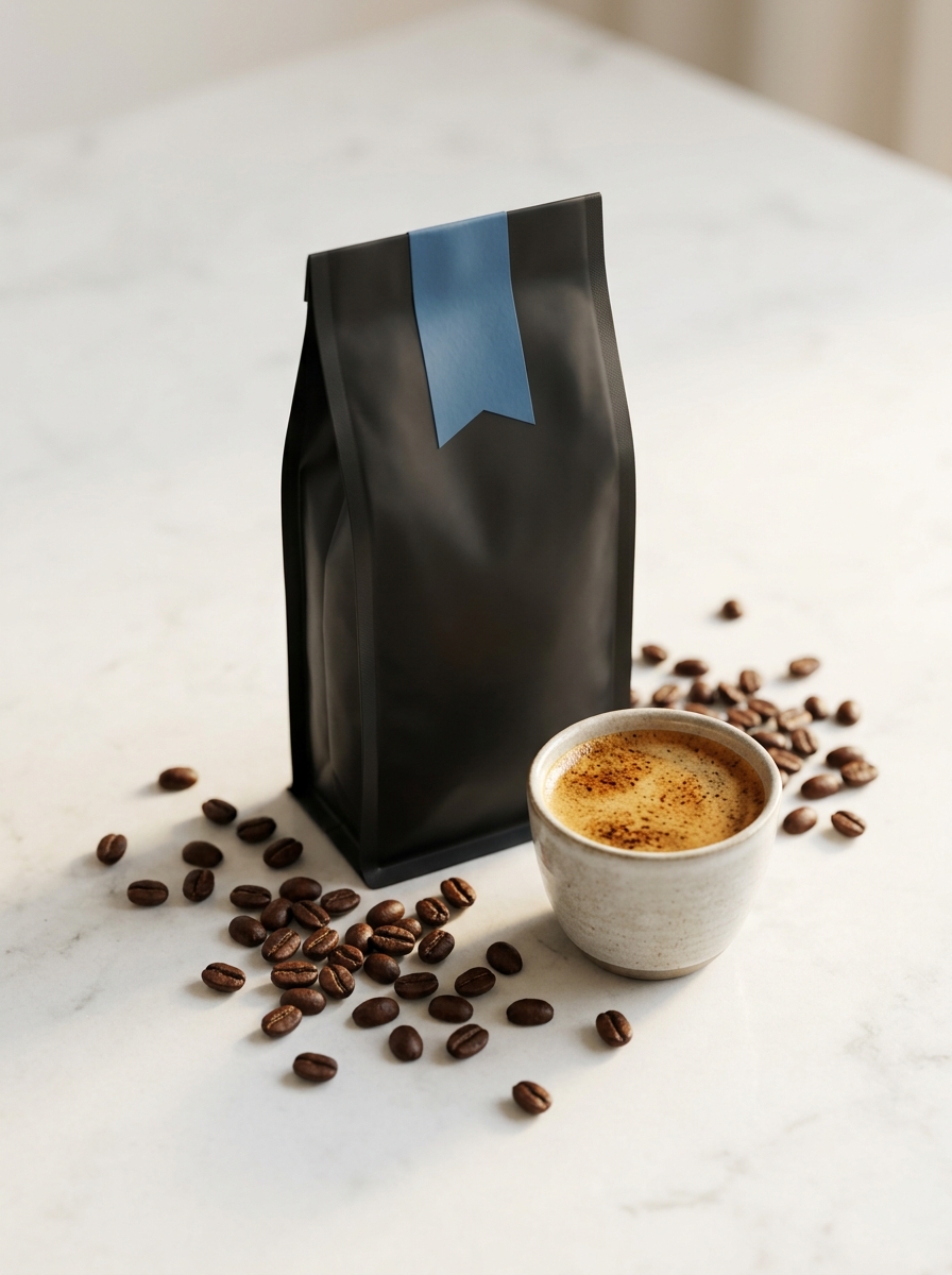 Coffee subscription creative generated with Marka
